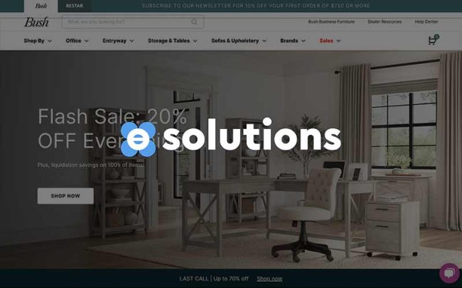 eSolutions website