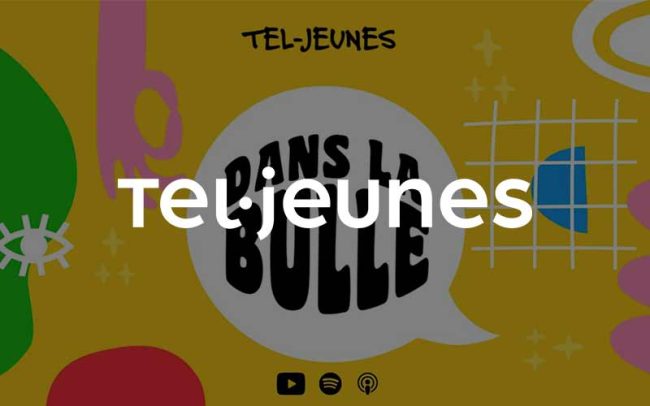 Tel jeunes podcast banner